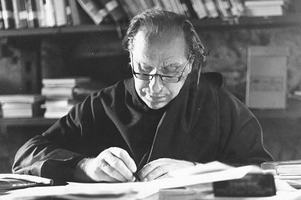 Padre David maria Turoldo - Foto di archivio