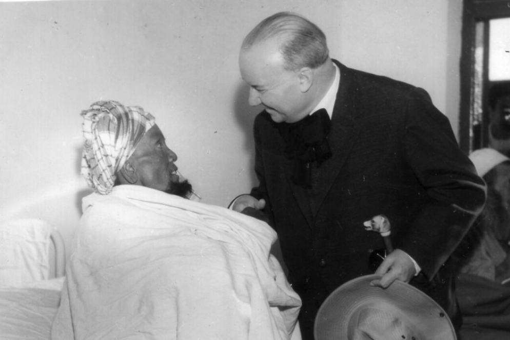 Raoul Follereau in India - Aifo