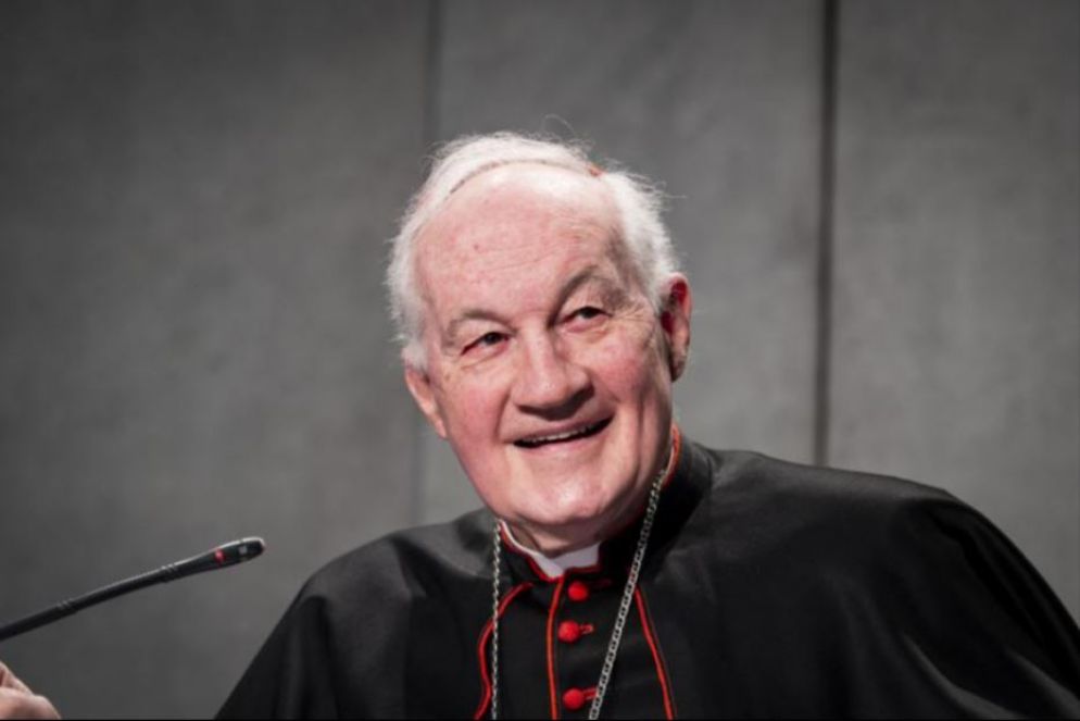 Il cardinale Marc Ouellet oggi prefetto emerito del Dicastero per i vescovi in una conferenza in Vaticano del 2021 - Agenzia Romano Siciliani