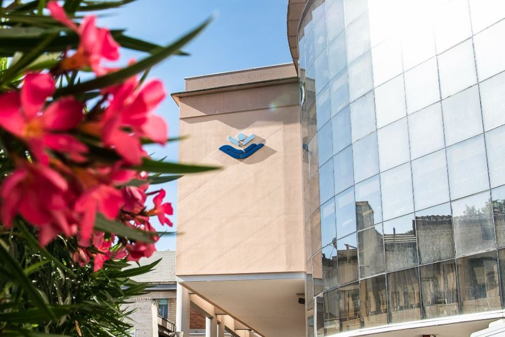 L'esterno del "Bambino Gesù" di Roma