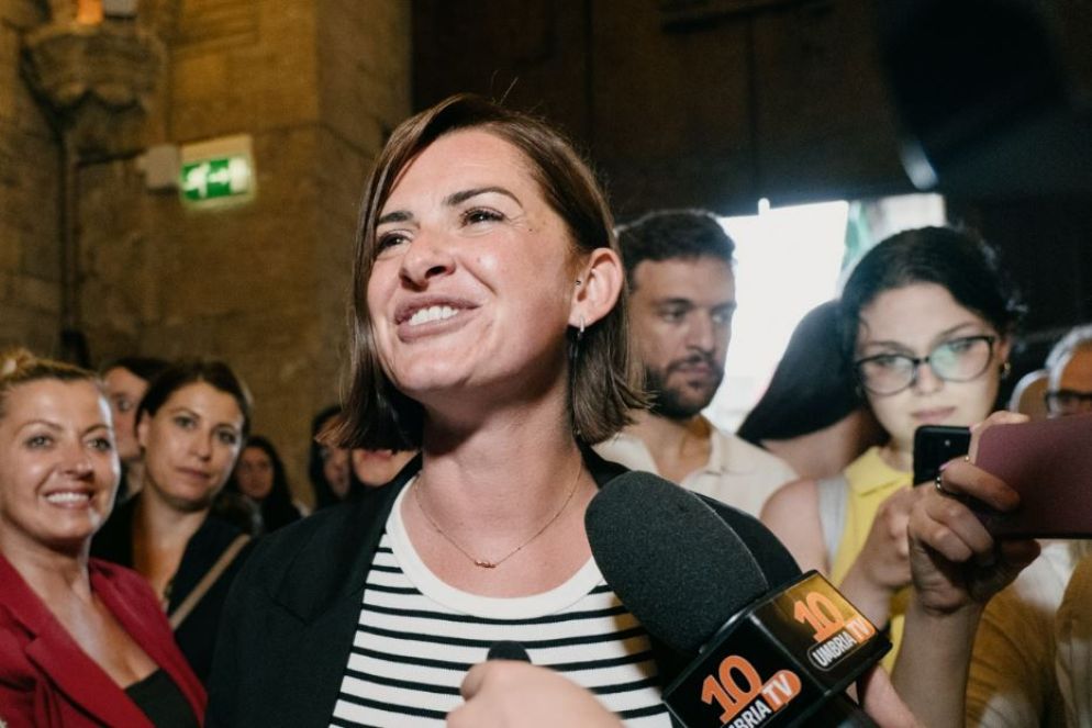 Vittoria Ferdinandi, sindaca di Perugia - Fotogramma