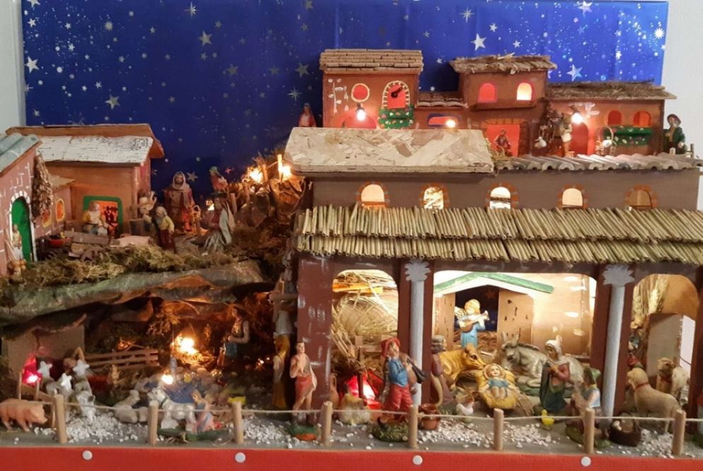 Un presepe casalingo realizzato in famiglia - Avvenire