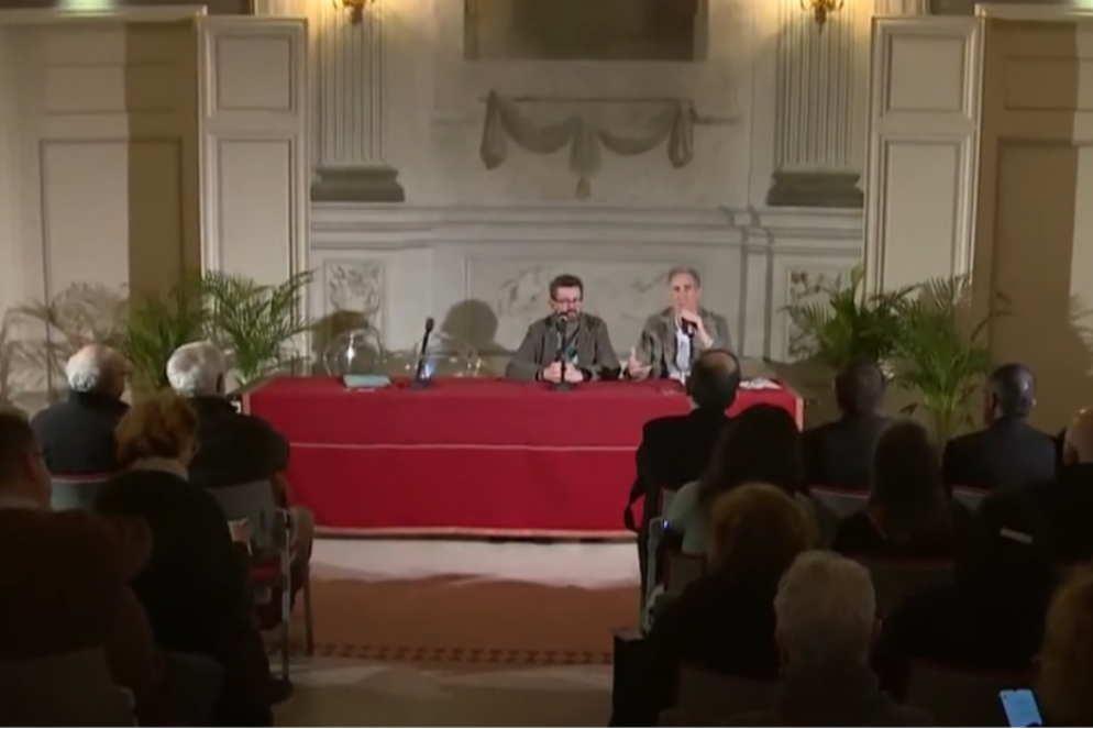 Un momento del convegno di Firenze