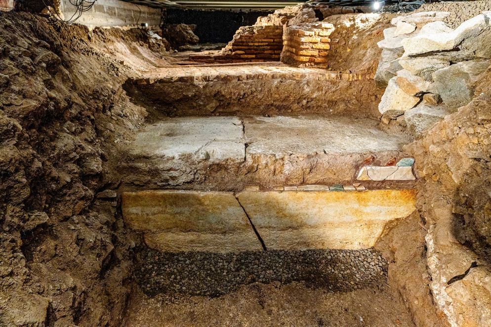 Scavi nell'area della Porticus Minucia - Soprintendenza Speciale di Roma