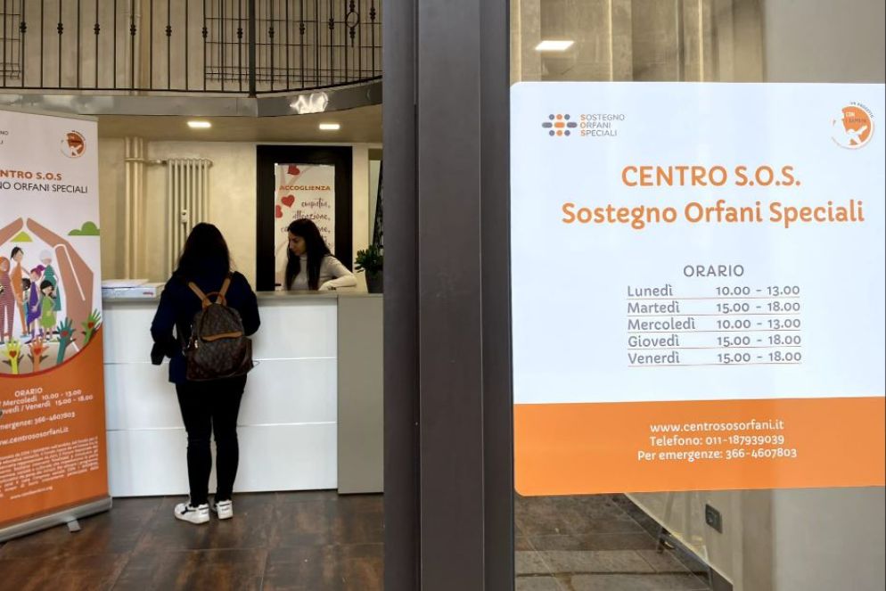 Il Centro S.o.s. (Sostegno orfani speciali) nato recentemente a Torino - Centro S.o.s.