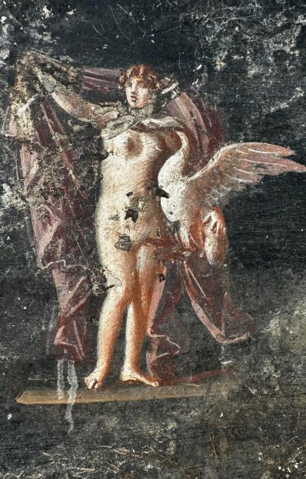 Una decorazione che illustra la guerra di Troia - Ansa/Ministero della Cultura