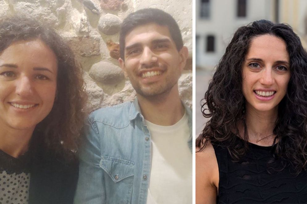 Da sinistra Gabriella Pacilli, Stefano Cascavilla, Maria Vittoria Paglia - Amci