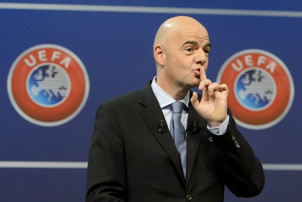Gianni Infantino è il presidente della Fifa - Foto di archivio