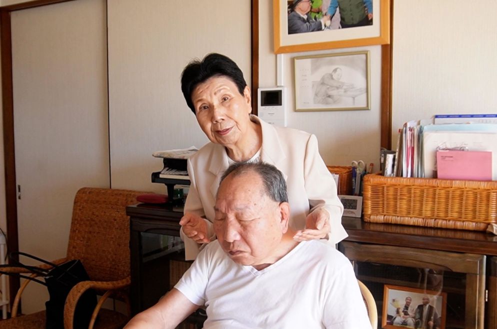 Iwao con la sorella, Hideko Hakamada - ANSA