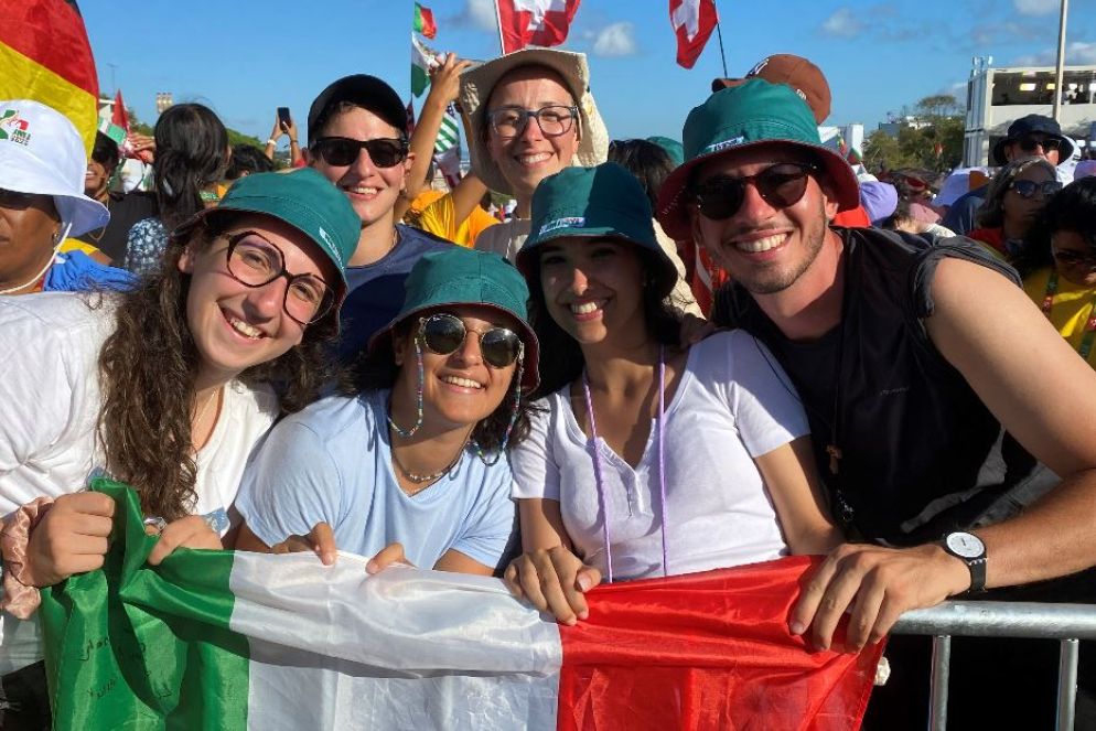 I ragazzi del gruppo di Palermo