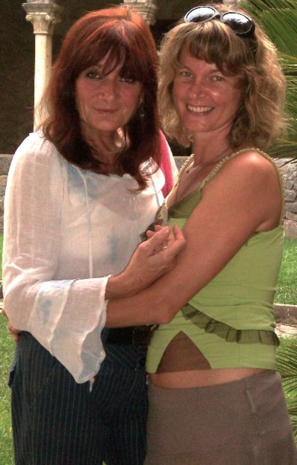 Alessandra con la mamma - Archivio Pelagatti