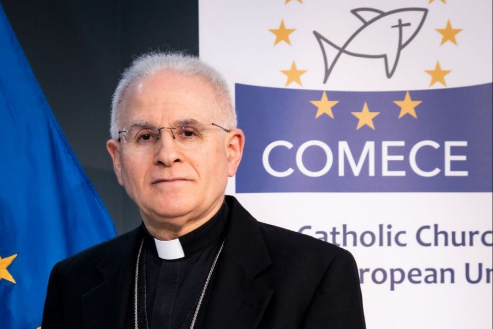 l vescovo Crociata presidente Comece - Cristian Gennari