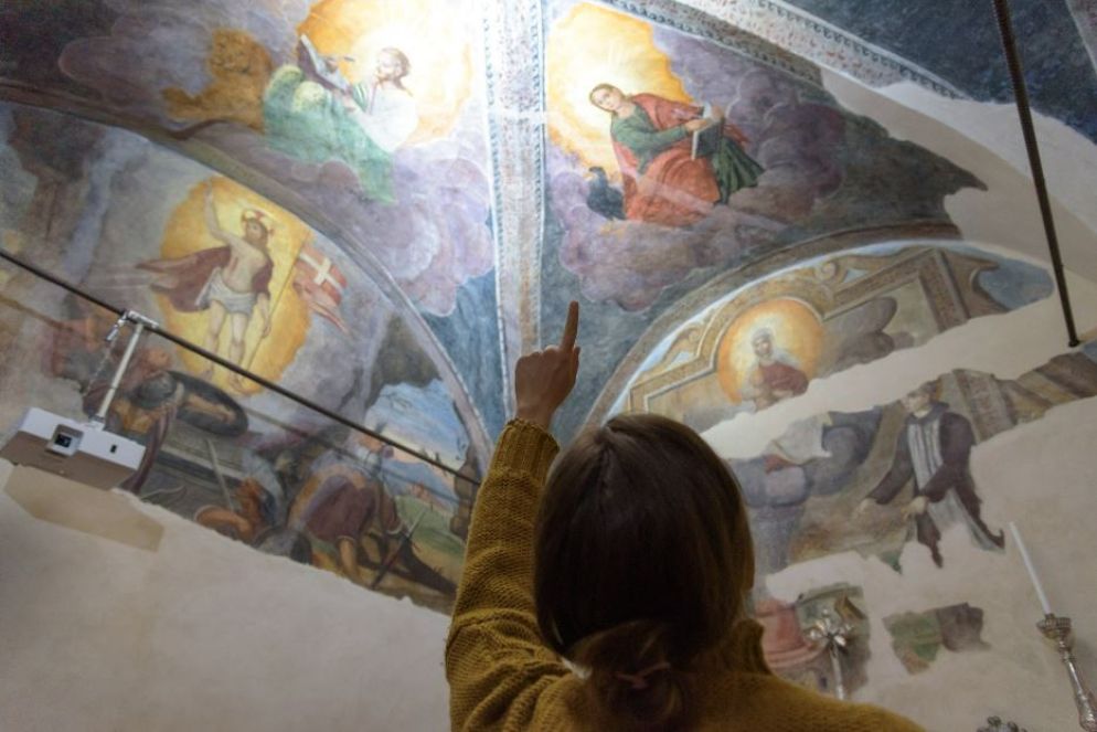 Il progetto Chiese a porte aperte nella Cappella di san Grato a Nole (To) - Consulta Beni Culturali Ecclesiastici Piemonte
