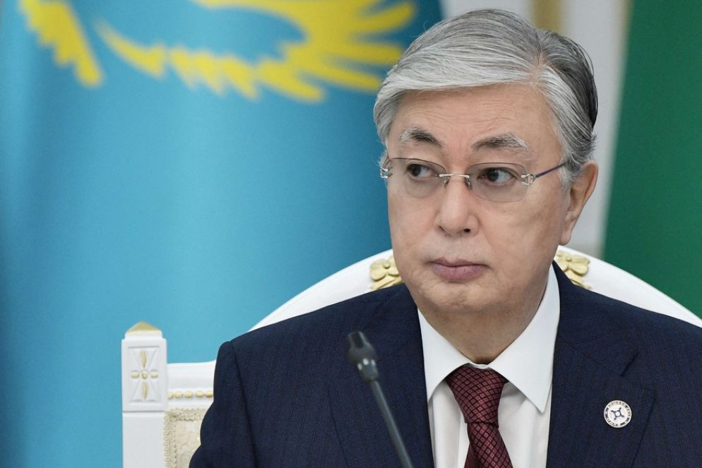 Il presidente Kassym-Jomart Tokayev - Reuters