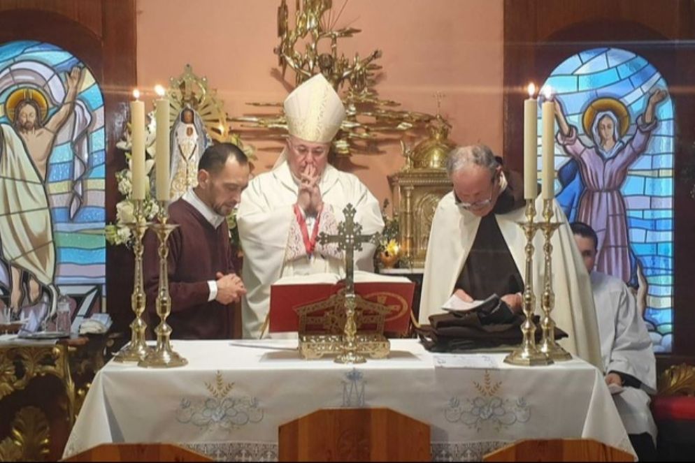 Professione religiosa di fra Gerardo Gabriel a Guadix - Diocesi di Guadix