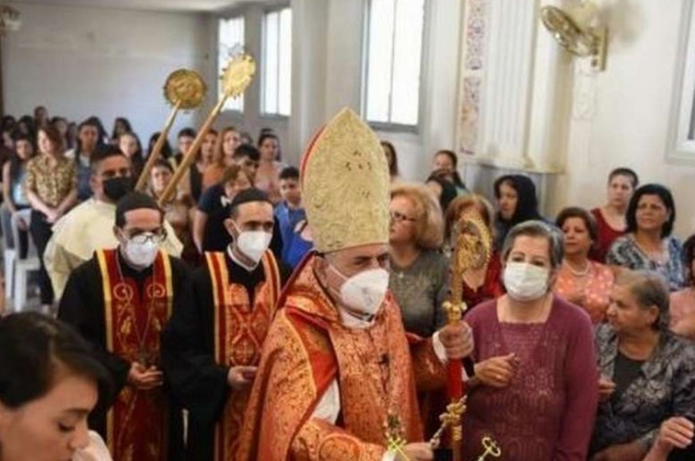 Il patriarca siro-cattolico di Antiochia, Ignazio Youssef III Younan, durante una celebrazione - Syr-cath.org