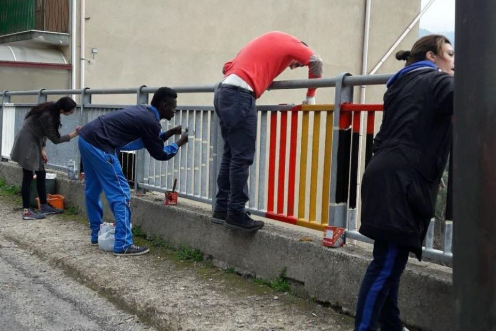 I migranti accolti dal Comune di Sant’Alessio in Aspromonte - Comune di Sant’Alessio