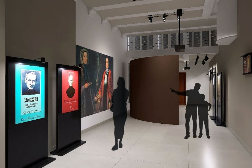 L'esposizione permanente dedicata a Frassati si offre anche come viaggio alla scoperta di altri grandi santi torinesi come Leonardo Murialdo - .