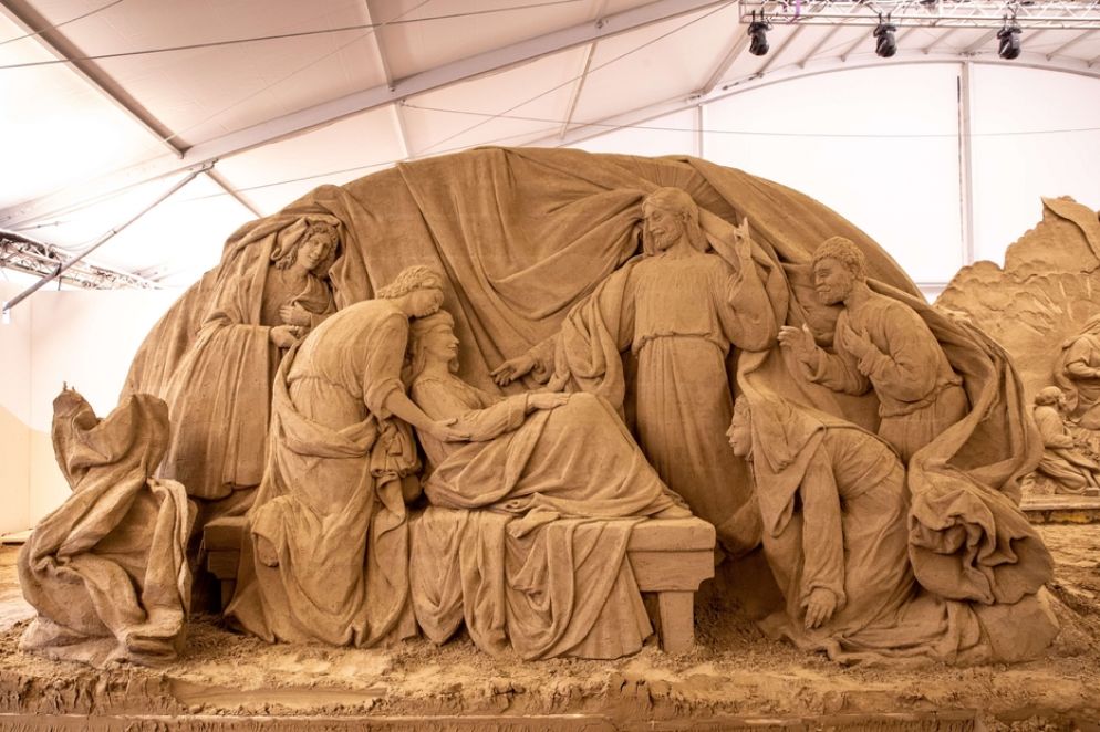 La guarigione della suocera di Simone, opera di David Enguerrand - Comune di Jesolo