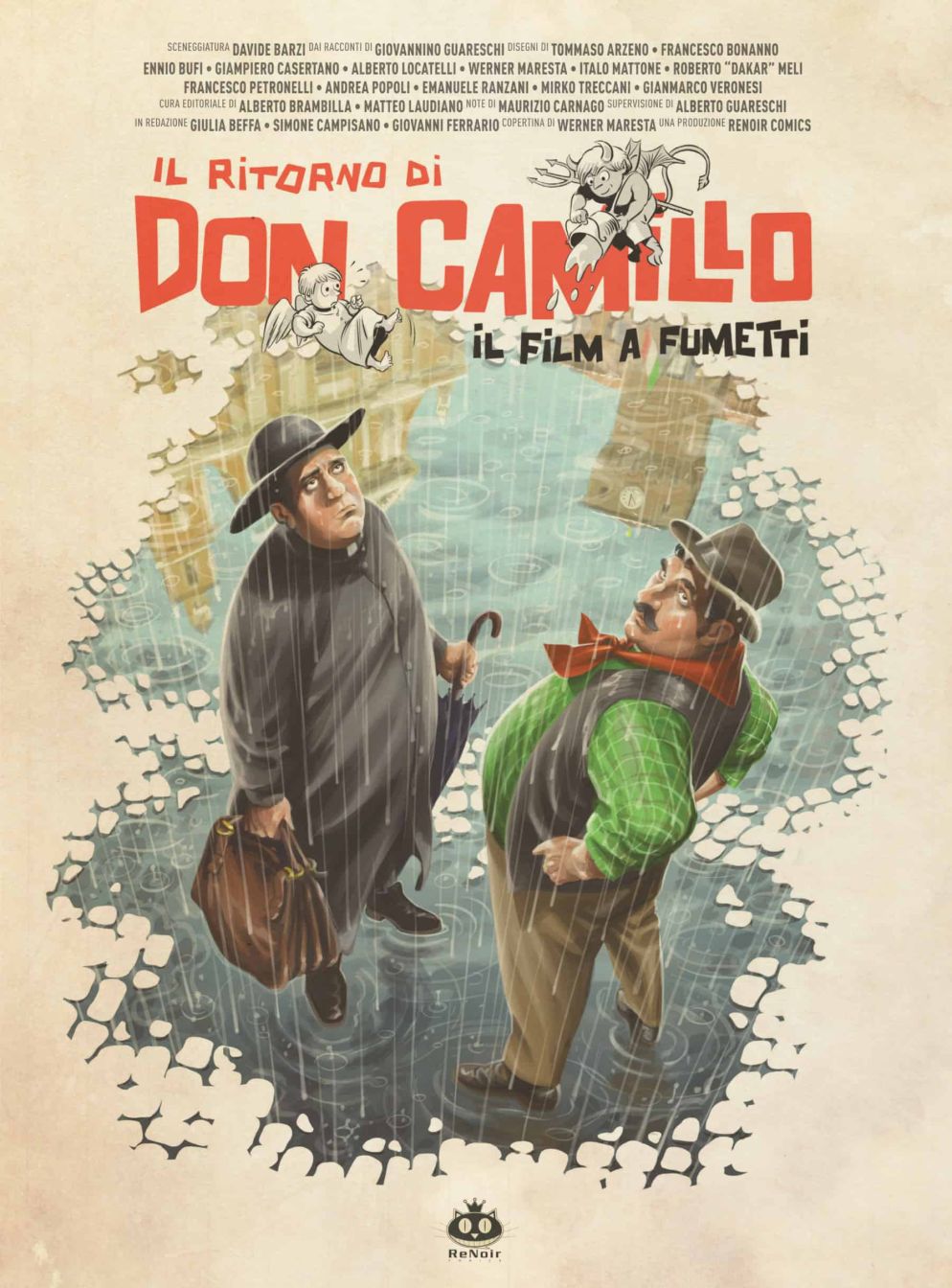 La copertina de Il ritorno di don Camillo - ReNoir Comics