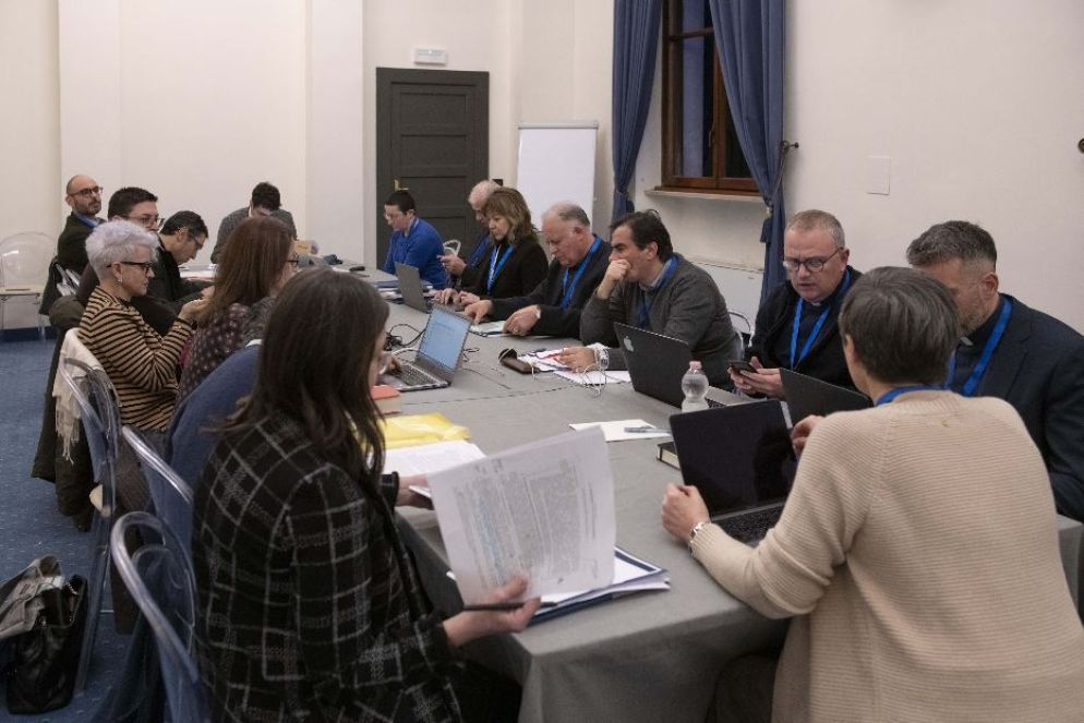 I circoli minori del Comitato nazionale del Cammino Sinodale lo scorso febbraio - Agenzia Romano Siciliani