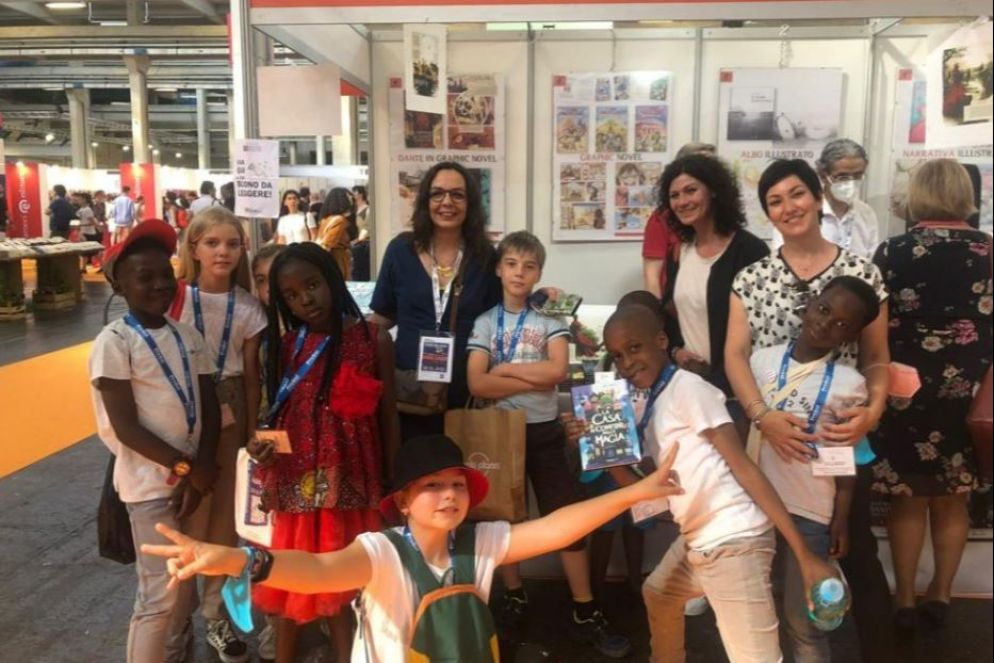 La pluriclasse dell'Appennino romagnolo al Salone del libro di Torino - .