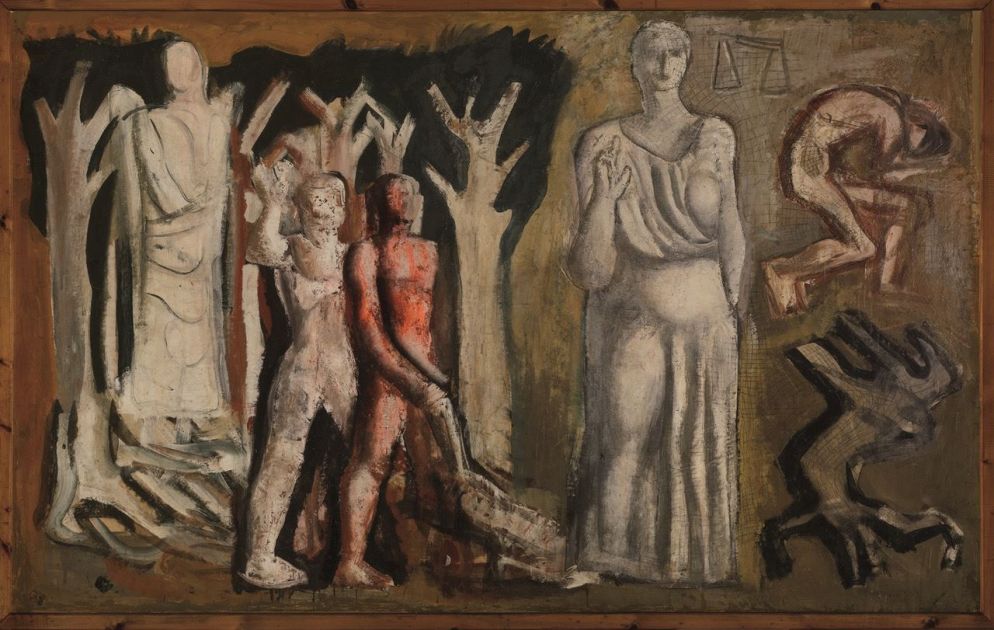 Mario Sironi, "La Giustizia", 1936-1937; Museo d’arte moderna e contemporanea “Filippo de Pisis”, Ferrara - Mart