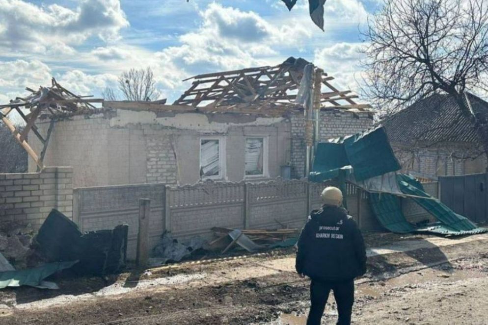 Un villaggio attaccato dai russi nel distretto di Kupyansk - Procura di Kharkiv