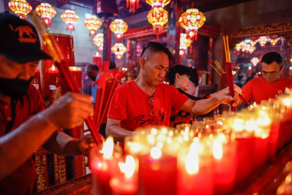 Il tempio di Hok Lay Kiong a Besaki, in Indonesia - ANSA