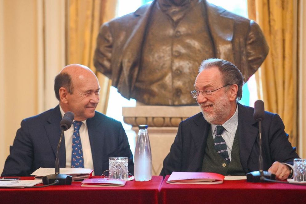 Il sovrintendente del teatro alla Scala, Dominique Meyer, e il direttore musicale Riccardo Chailly - Fotogramma