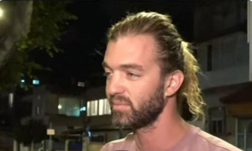 Lev Kreitman, il giovane sopravvissuto alla strage di Hamas del 7 ottobre, che ha prestato servizio come riservista a Gaza e martedì sera ha ucciso uno dei terroristi della strage di Jaffa - ANSA