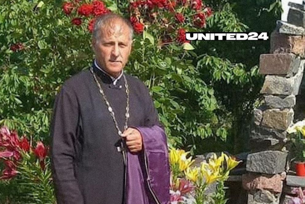 Padre Stepan Podolchak, il sacerdote ucraino ucciso dai russi a febbraio nei territori occupati di Kherson - United24media