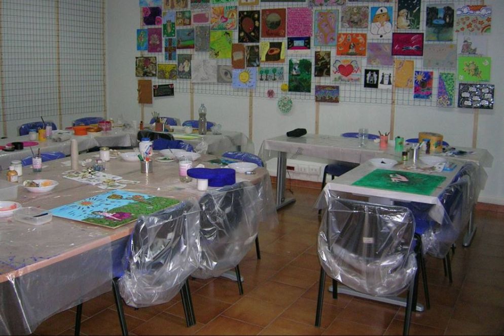 Un laboratorio del Centro "Gioia"