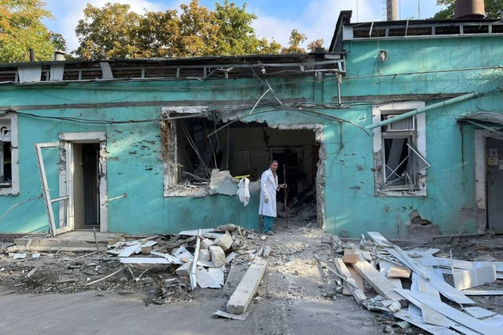 Le conseguenze degli ultimi bombardamenti russi nel distretto di Kupyansk, ultimo lembo della regione di Kharkiv al confine con la Russia - Procura di Kharkiv