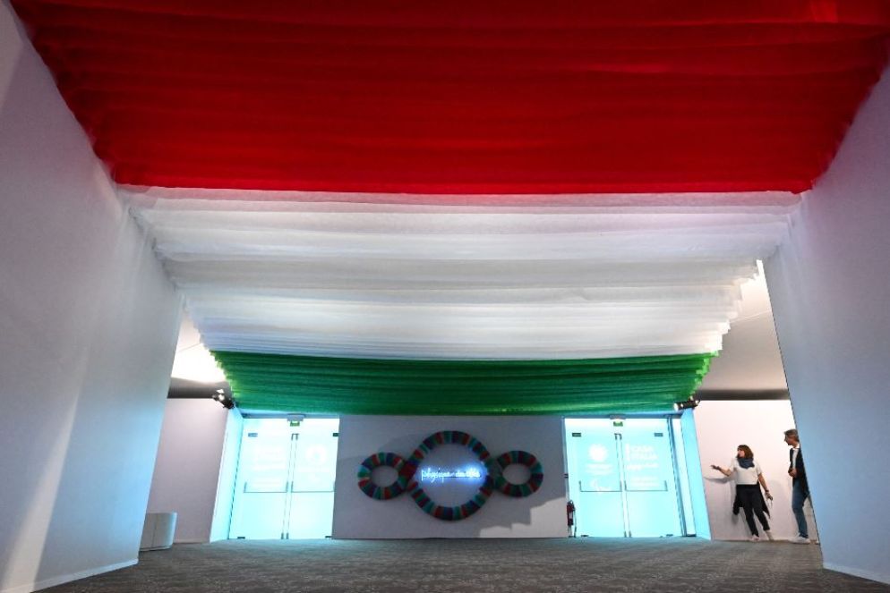 Casa Italia paralimpica con le opere di Michelangelo Pistoletto - Cip/Bizzi