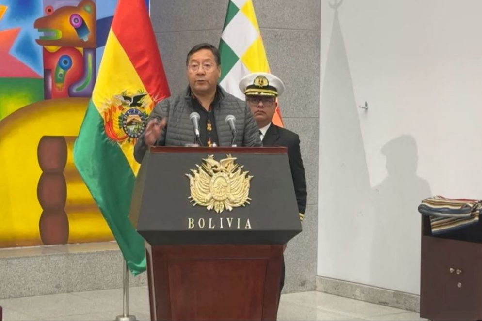 Il presidente Arce ha parlato alla Nazione denunciando il tentativo di golpe - Reuters