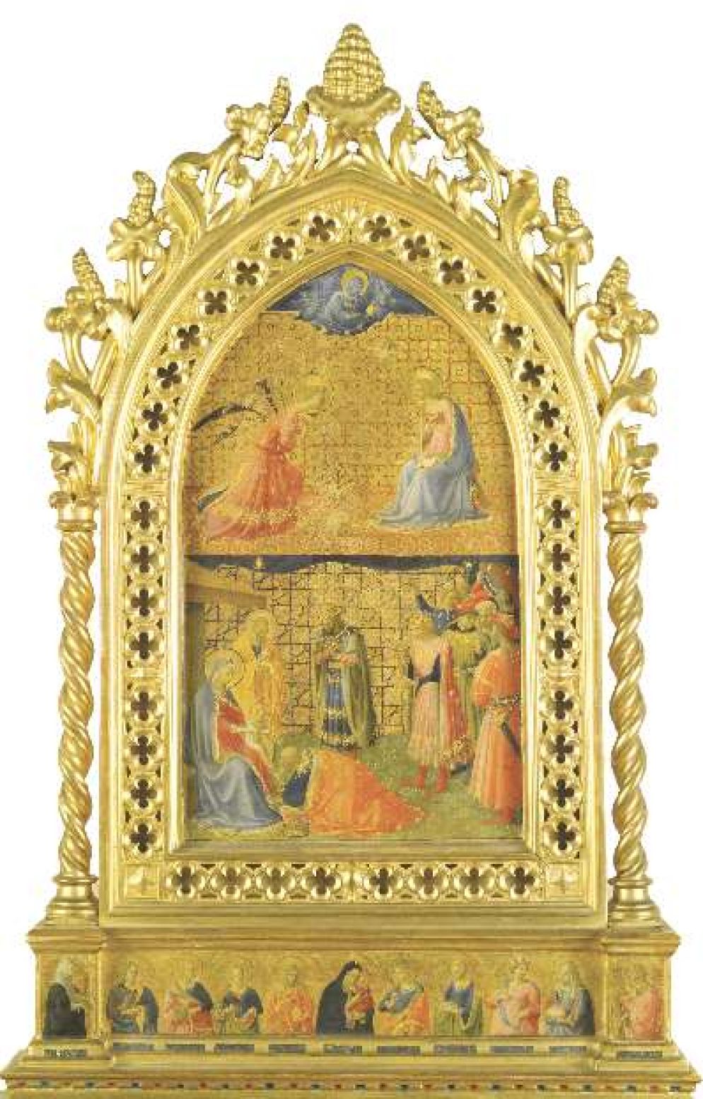 Beato Angelico, L'adorazione dei Magi - .