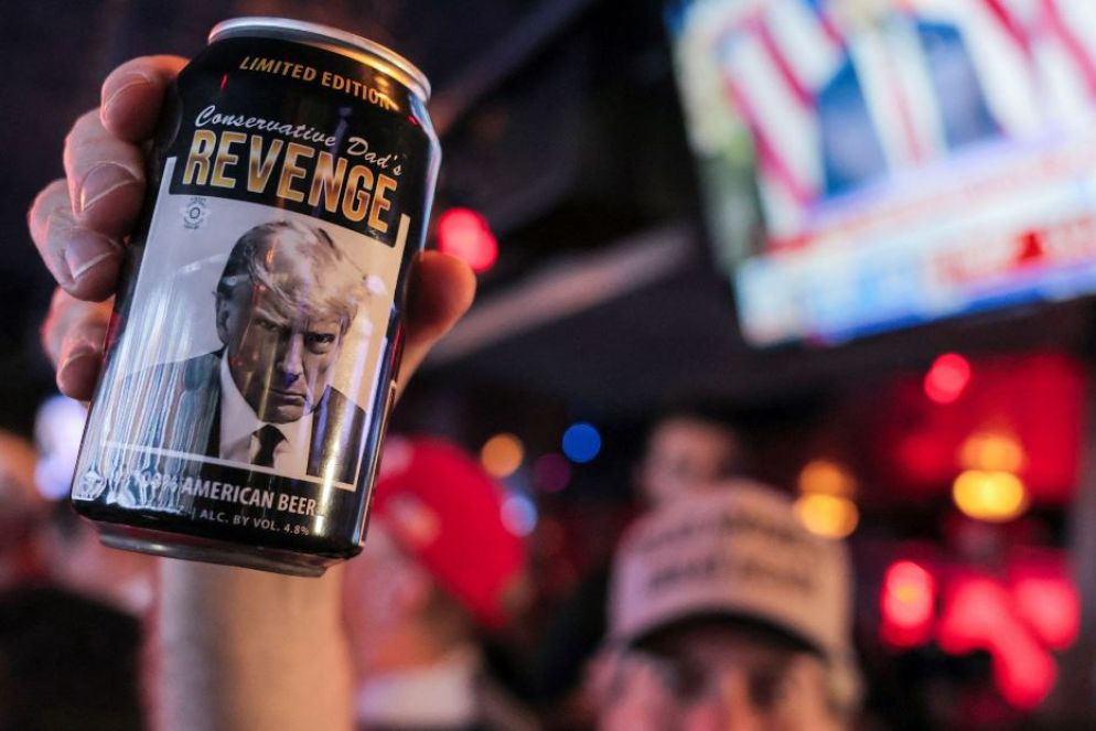 Un supporter di Donald Trump - .