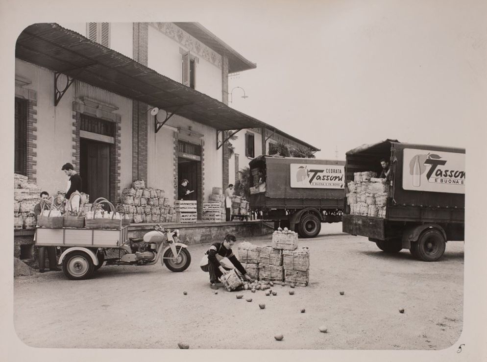 Una immagine storica dell'Stabilimento di Salò