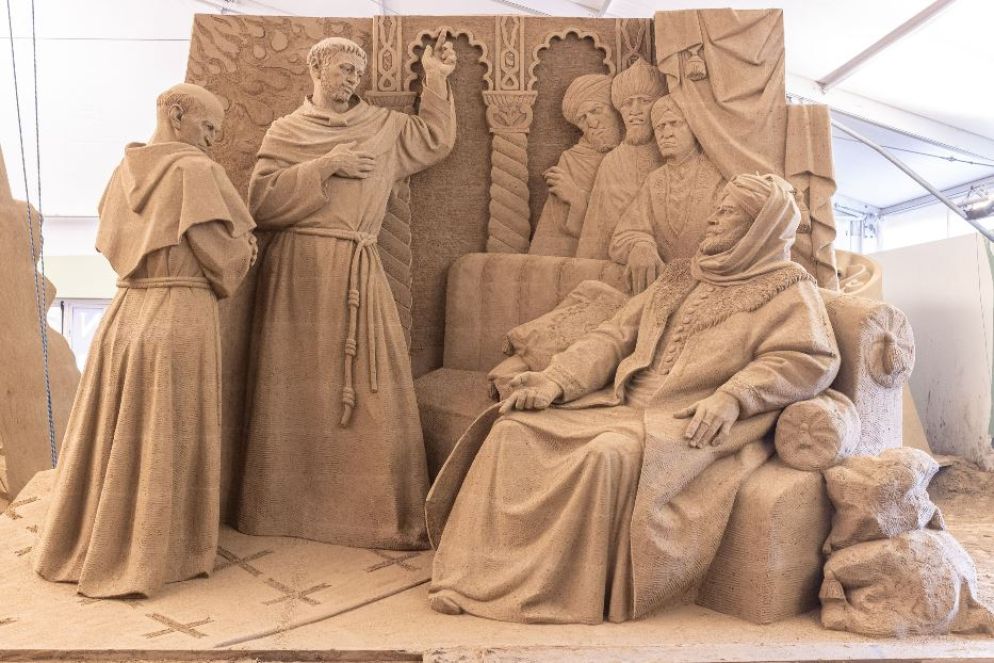 L'incontro con il sultano alla V Crociata - .