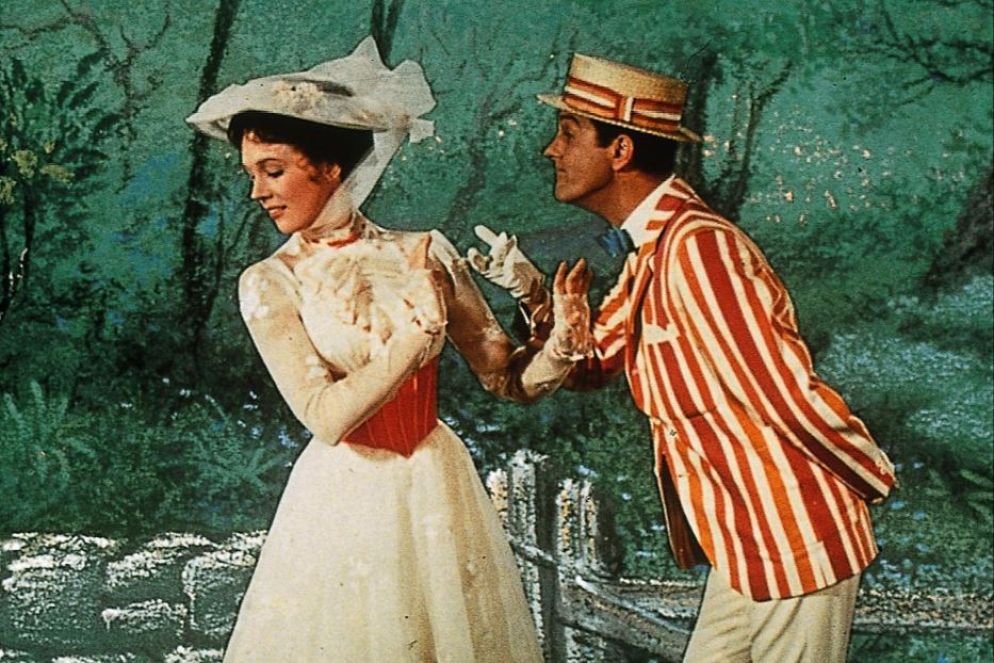 Julie Andrews e Dick Van Dyke - Foto di archivio