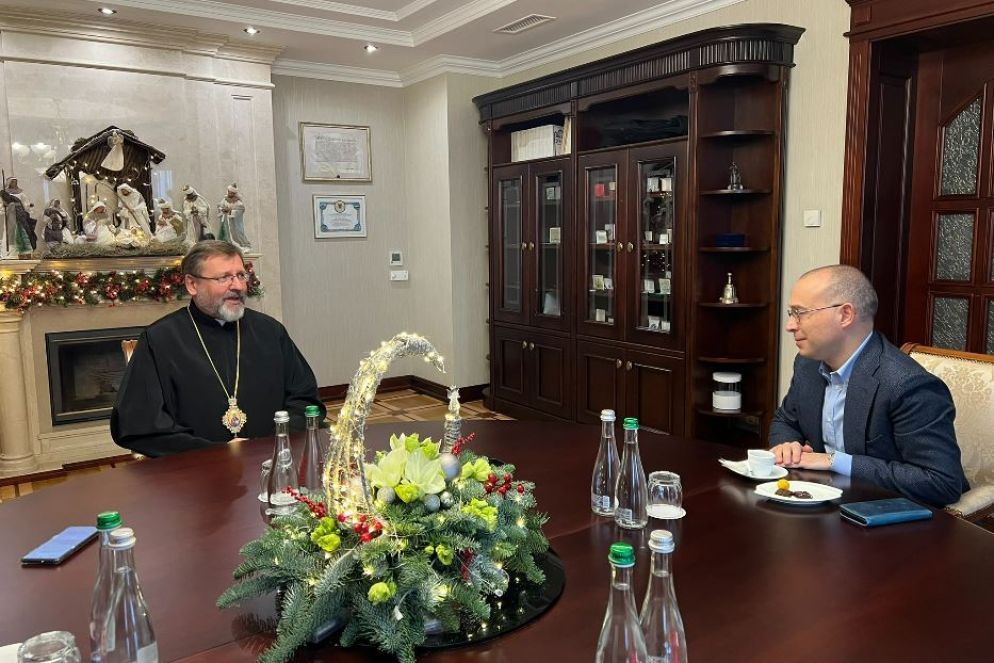 L’arcivescovo Sviatoslav Shevchuk, capo della Chiesa greco-cattolica ucraina, in dialogo con Avvenire e Sir - Avvenire-Sir