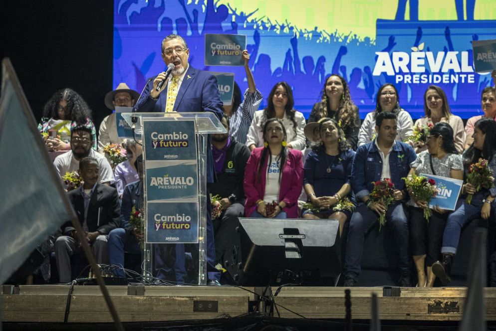 Bernardo Arévalo, esponente del movimento di rinnovamento Semillas - Ansa