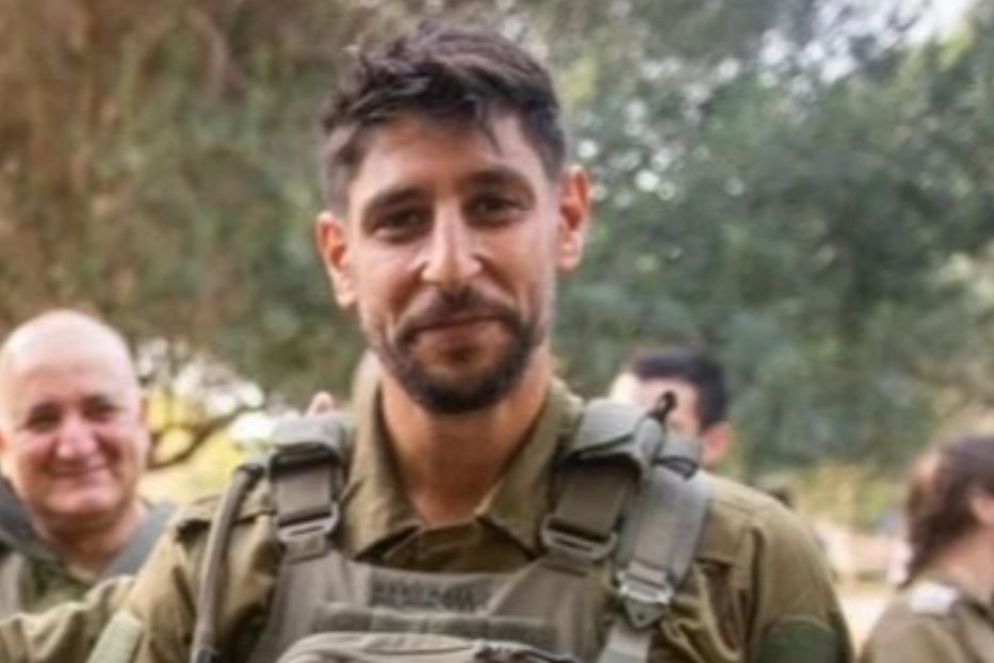Idan Amedi in combattimento a Gaza prima dell'esplosione in cui è rimasto gravemente ferito - Israel Defense Forces