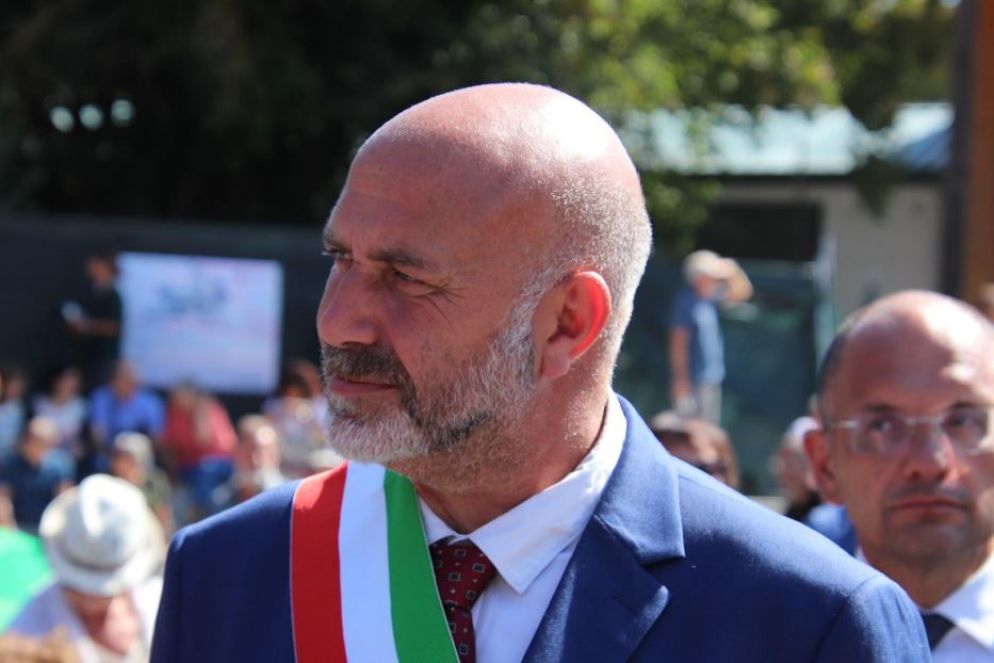 Il sindaco di Amatrice Cortellesi - Ansa