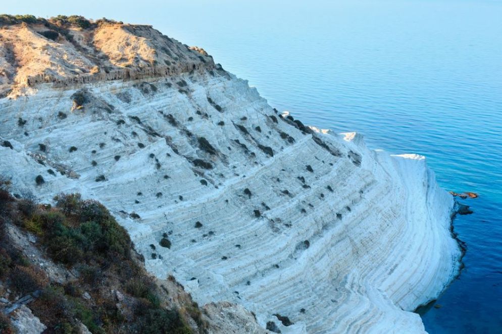 La suggestiva scogliera bianca della Scala dei Turchi, in provincia di Agrigento - Icp/Yuriy Brykaylo