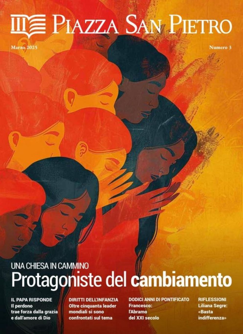 La copertina del numero di marzo della rivista "Piazza San Pietro" - Sala Stampa vaticana