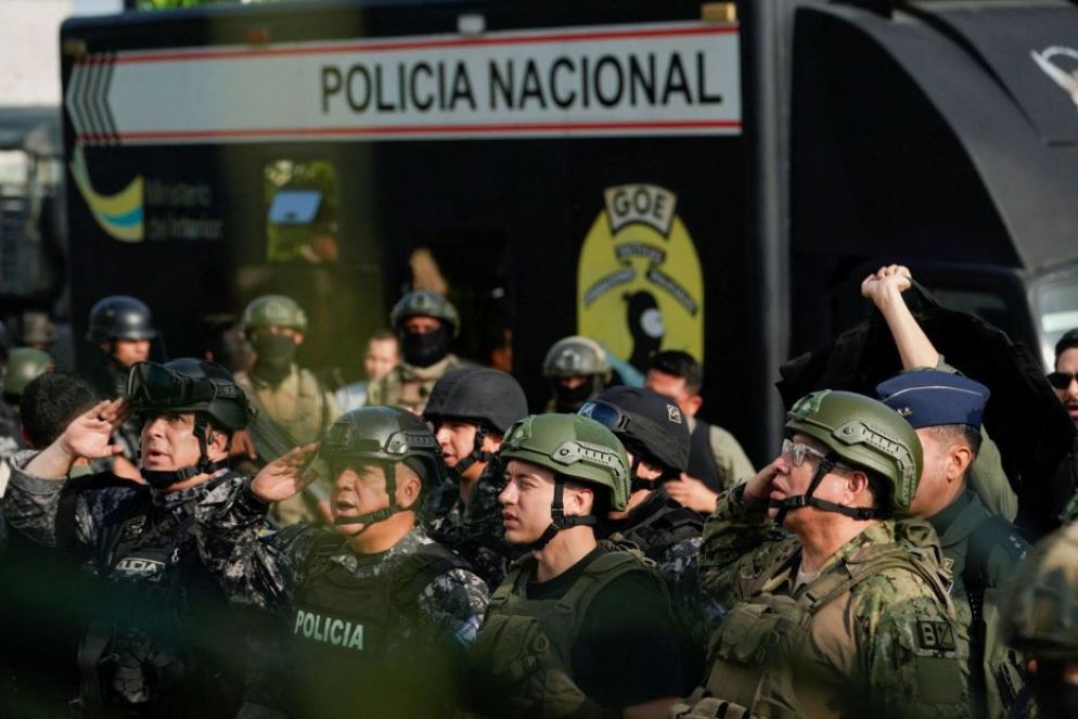 Daniel Noboa vuole mantenere le forze dellìordine schierate nelle strade - Reuters