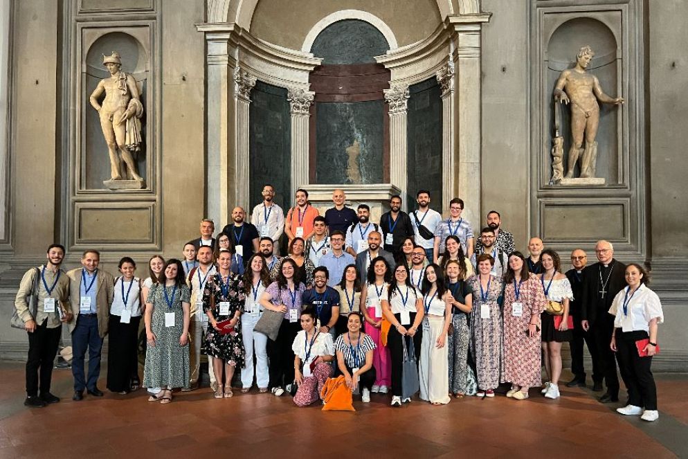 Il Consiglio dei giovani del Mediterraneo nella seduta di insediamento a Firenze - Gambassi