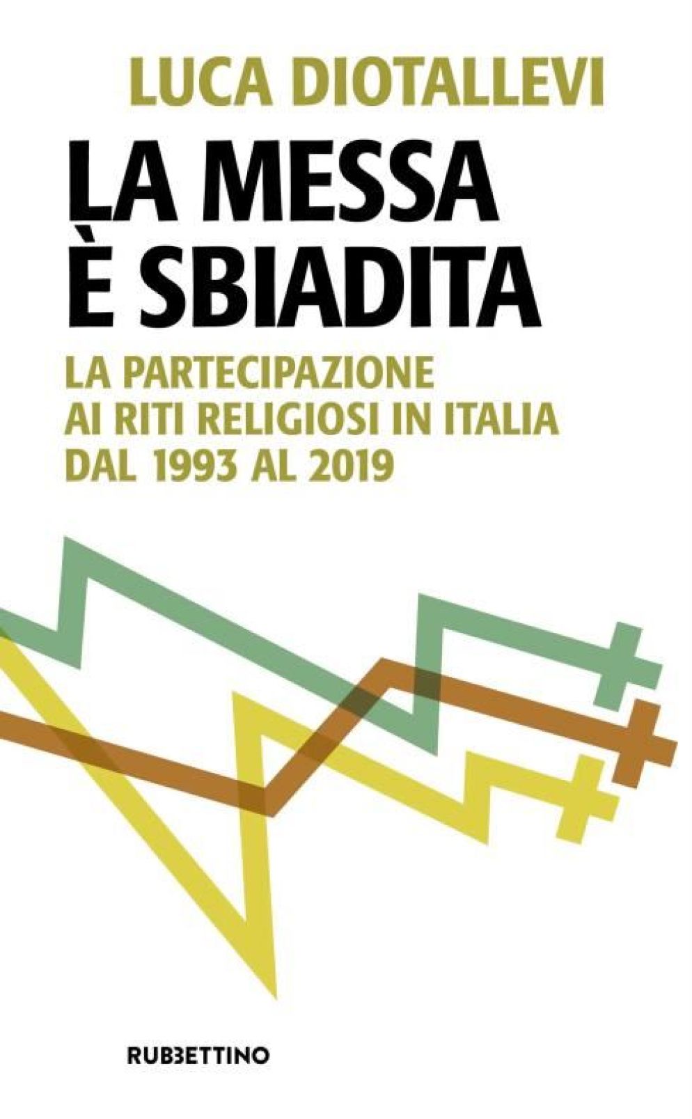 La copertina del libro di Luca Diotallevi "La Messa è sbiadita", edito da Rubbettino - .